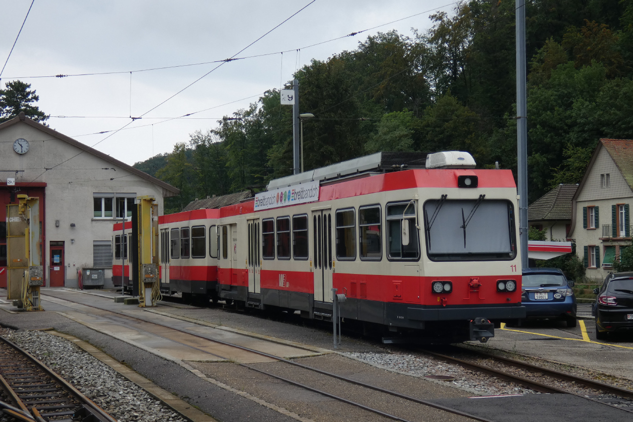Liestal-Waldenburg, Schindler/SIG/BBC Be 4/4 č. 11