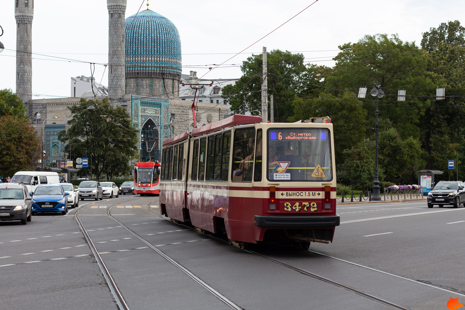 Санкт-Петербург, ЛВС-86М2 № 3472