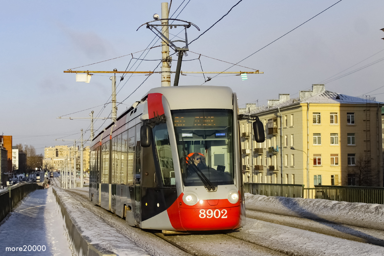 Санкт-Петербург, 71-801 (Alstom Citadis 301 CIS) № 8902