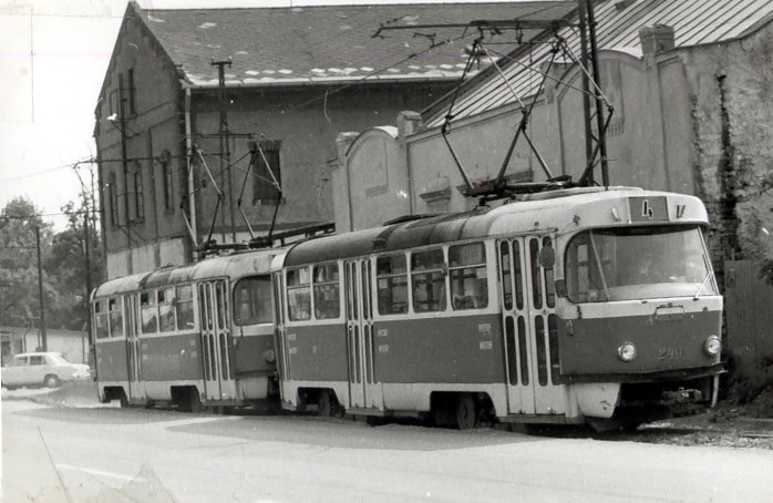 Кошице, Tatra T3 № 249; Кошице — Старые фотографии