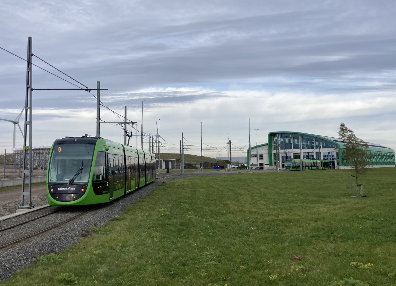 Лунд, CAF Urbos 100 № 04; Лунд — Трамвайная линия и инфраструктура