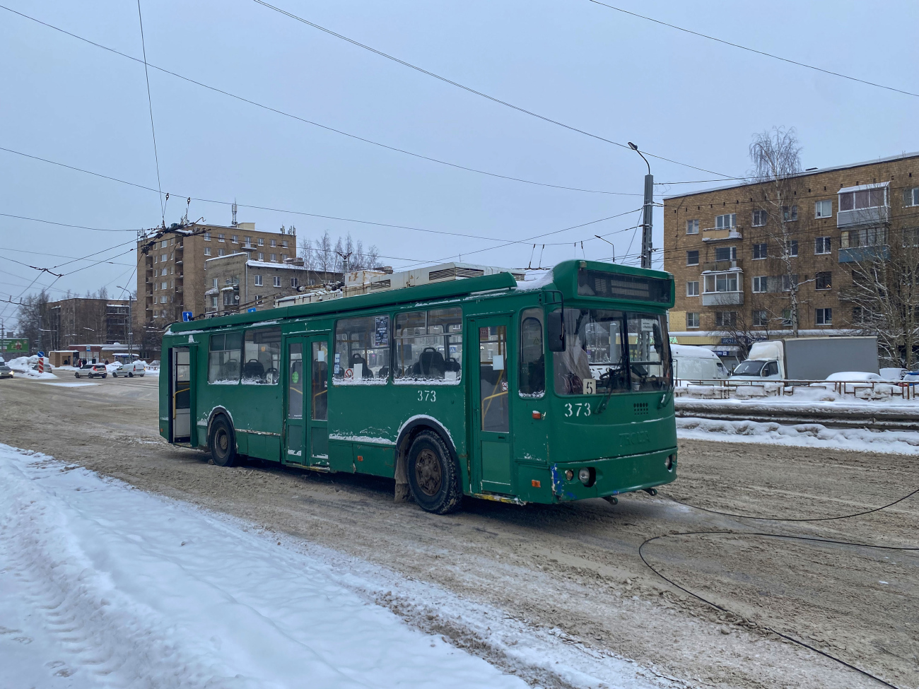 Петрозаводск, ЗиУ-682Г-016.02 (обр. 2013) № 373; Петрозаводск — Происшествия