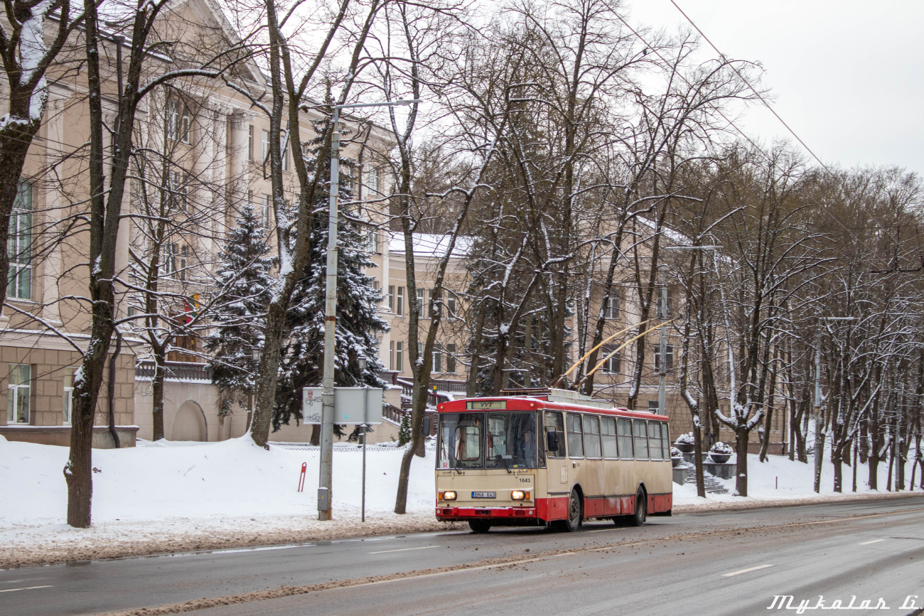 Вильнюс, Škoda 14Tr13/6 № 1643