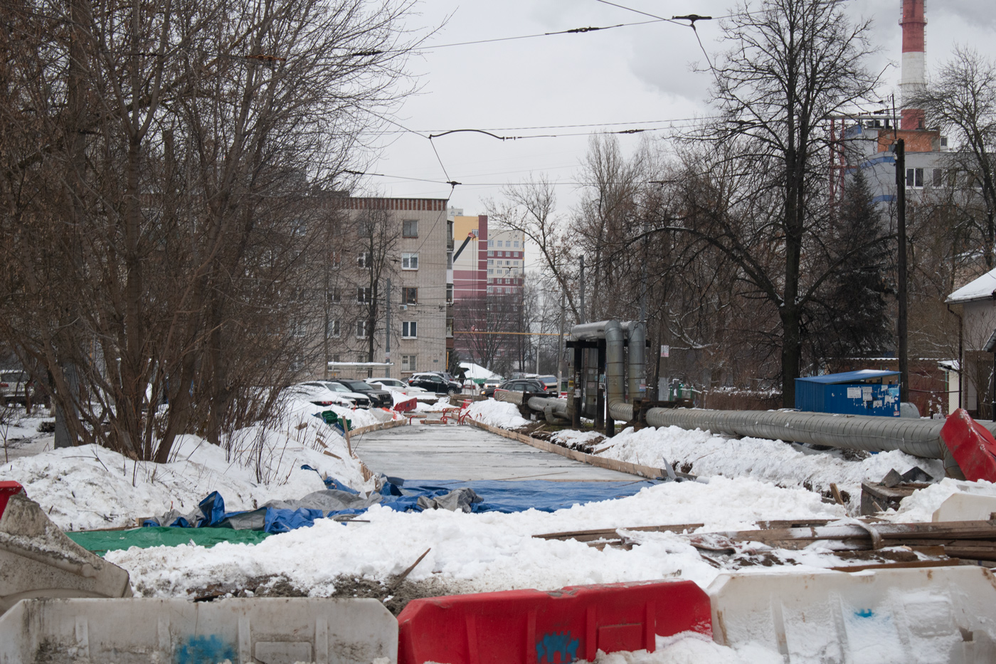Нижний Новгород — Ремонт трамвайной линии в рамках концессионного соглашения. Этап №3