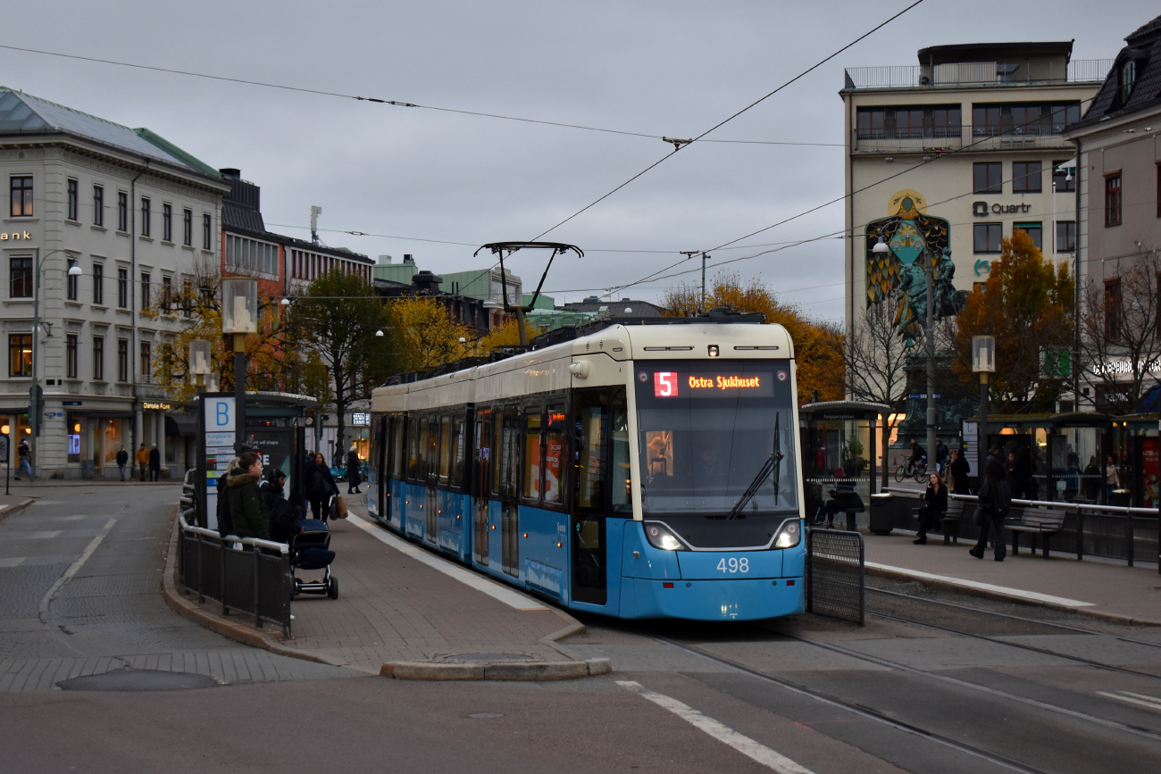Гётеборг, Alstom M33B Flexity Göteborg № 498