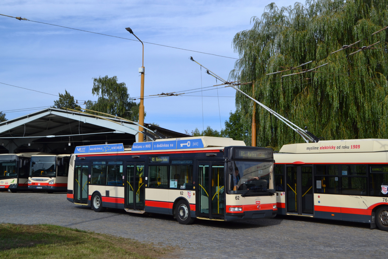 Йиглава, Škoda 24Tr Irisbus Citybus № 62; Йиглава — Юбилей: 75 лет троллейбусу и 80 лет автобусу в Йиглаве (23-24.09.2023)