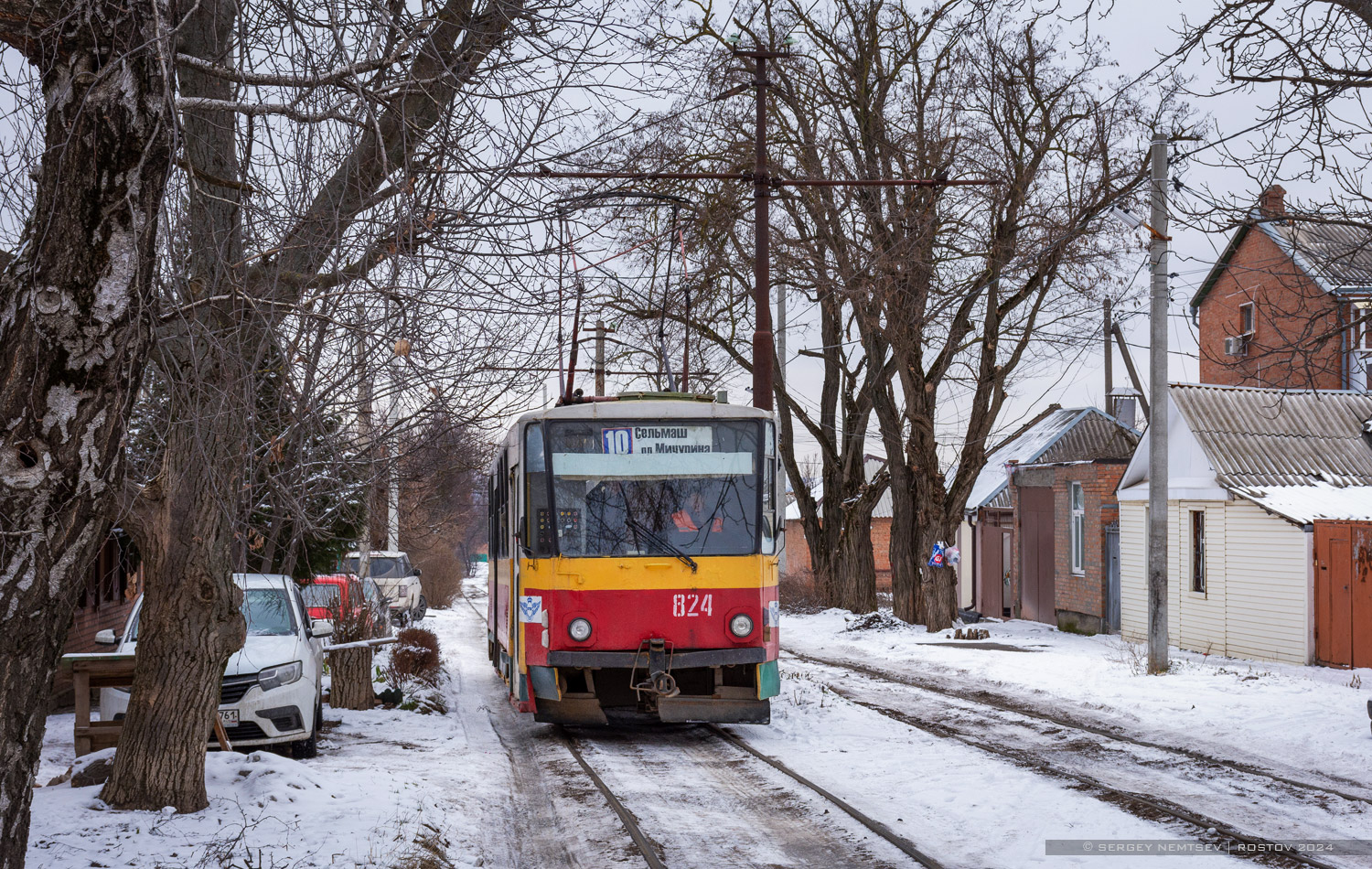 Rostov-na-Donu, Tatra T6B5SU # 824