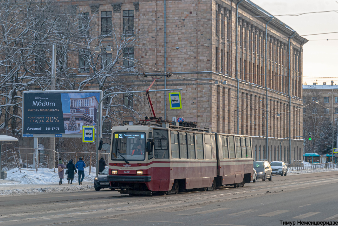 Санкт-Петербург, ЛВС-86К № 3482