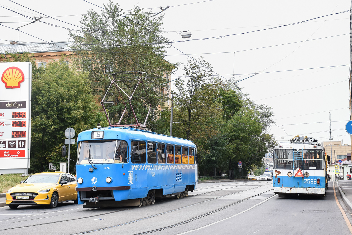 Москва, МТТЧ № 1376; Москва, ВМЗ-170 № 2599