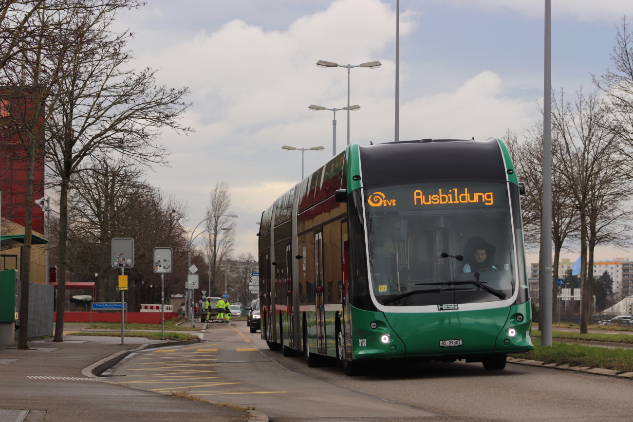 Базель, Hess lighTram 25 OPP № 9107