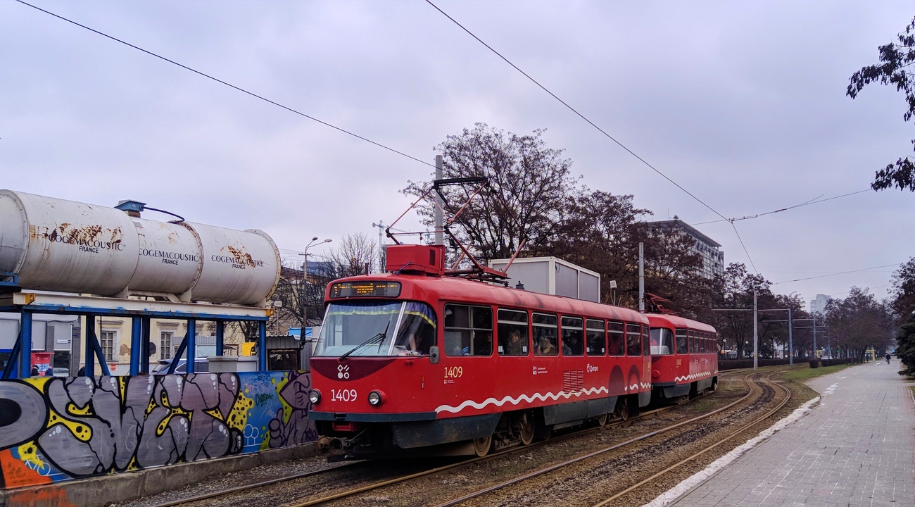 Днепр, Tatra T3DC1 № 1409