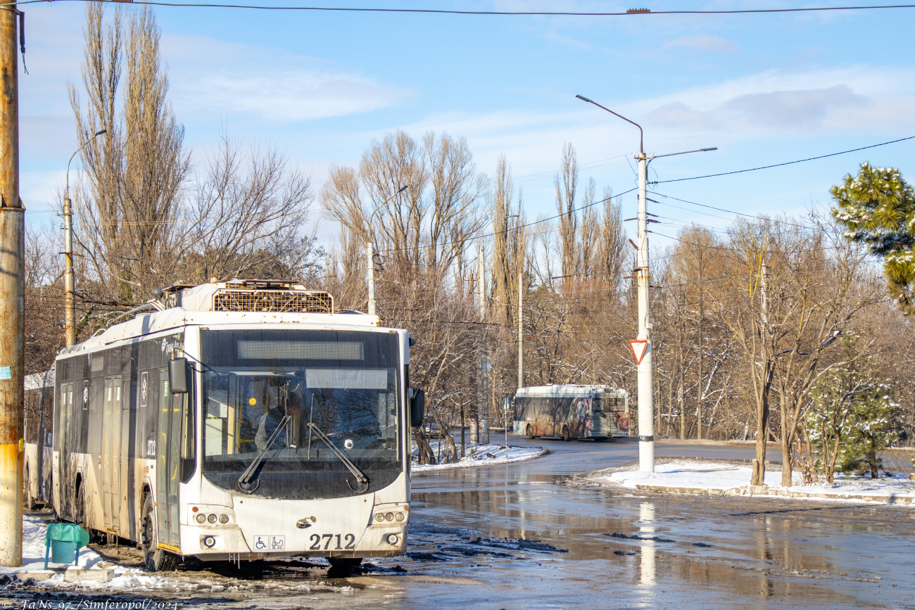 Крымский троллейбус — Конечные станции и разворотные кольца