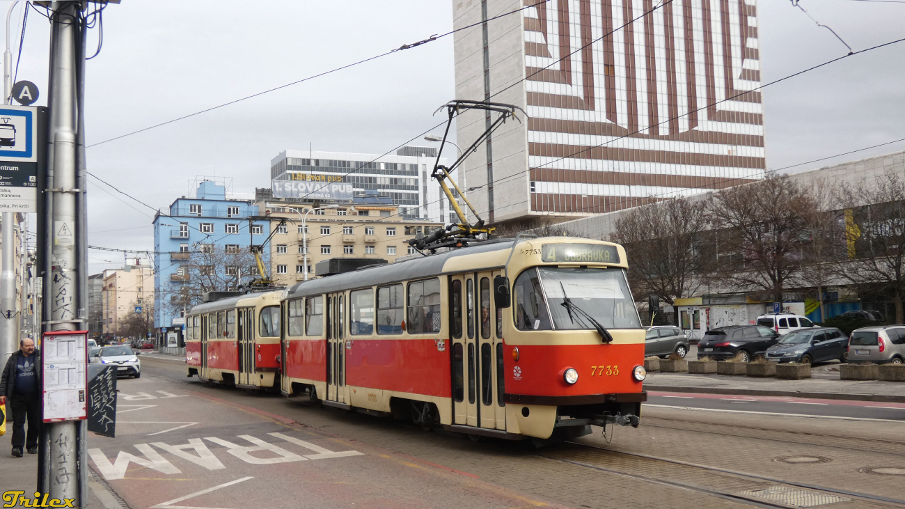 Братислава, Tatra T3M № 7733