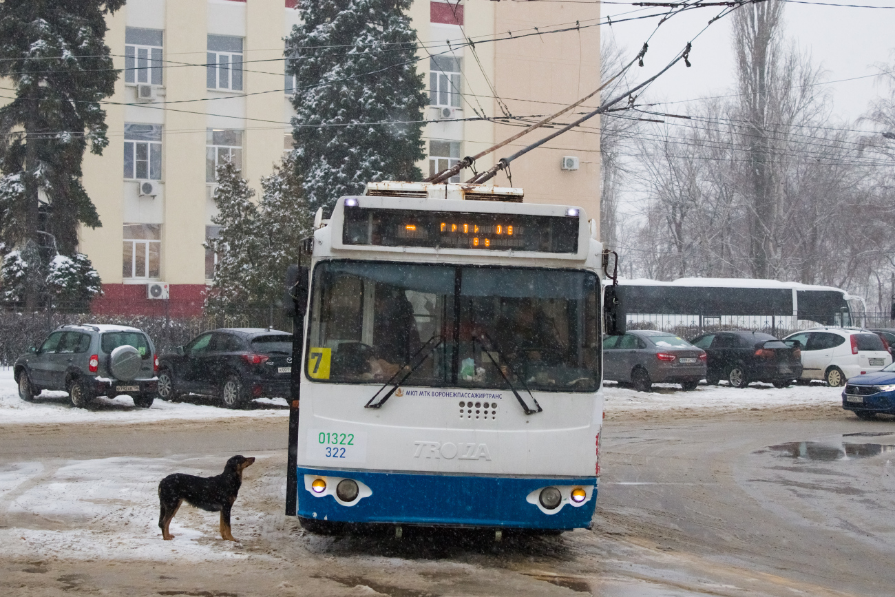 Voronezh, ZiU-682G-016.02 № 01322 (322); Transport and animals