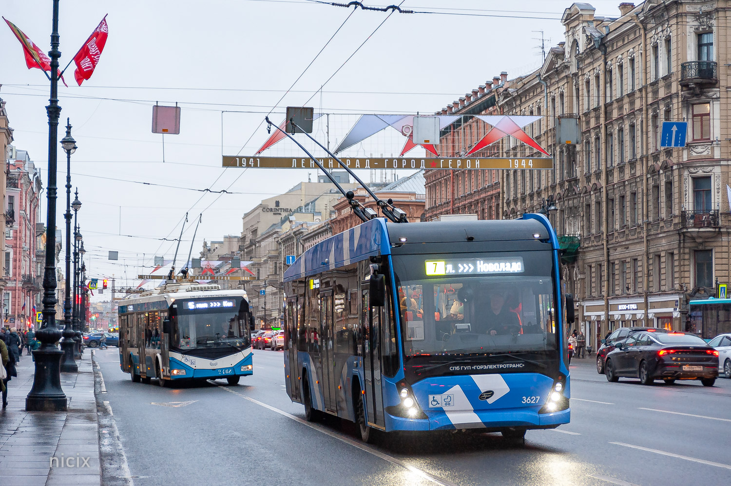 Санкт-Петербург, БКМ 321 № 2468; Санкт-Петербург, ВМЗ-5298.01 «Авангард» № 3627