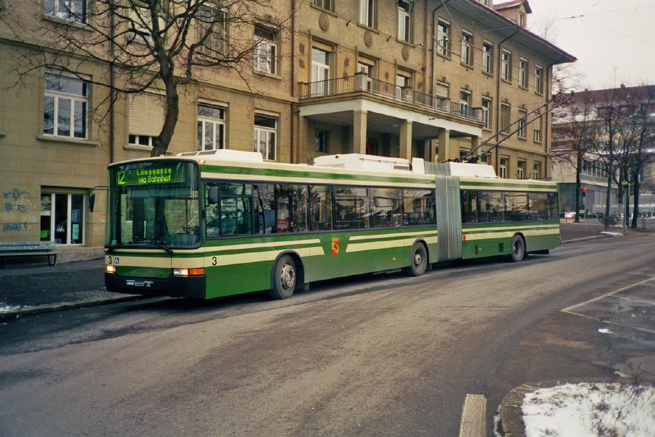 Берн, Hess SwissTrolley 2 (BGT-N1) № 3