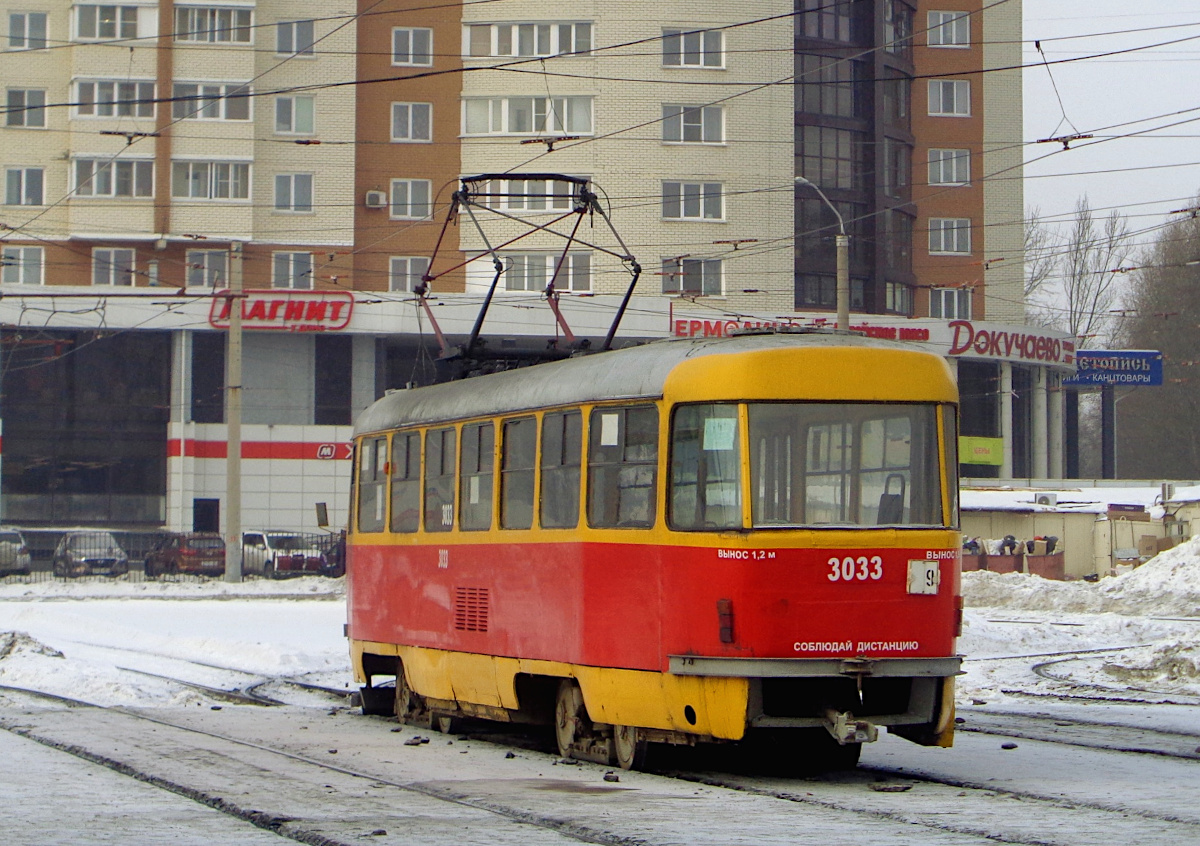 Барнаул, Tatra T3SU № 3033