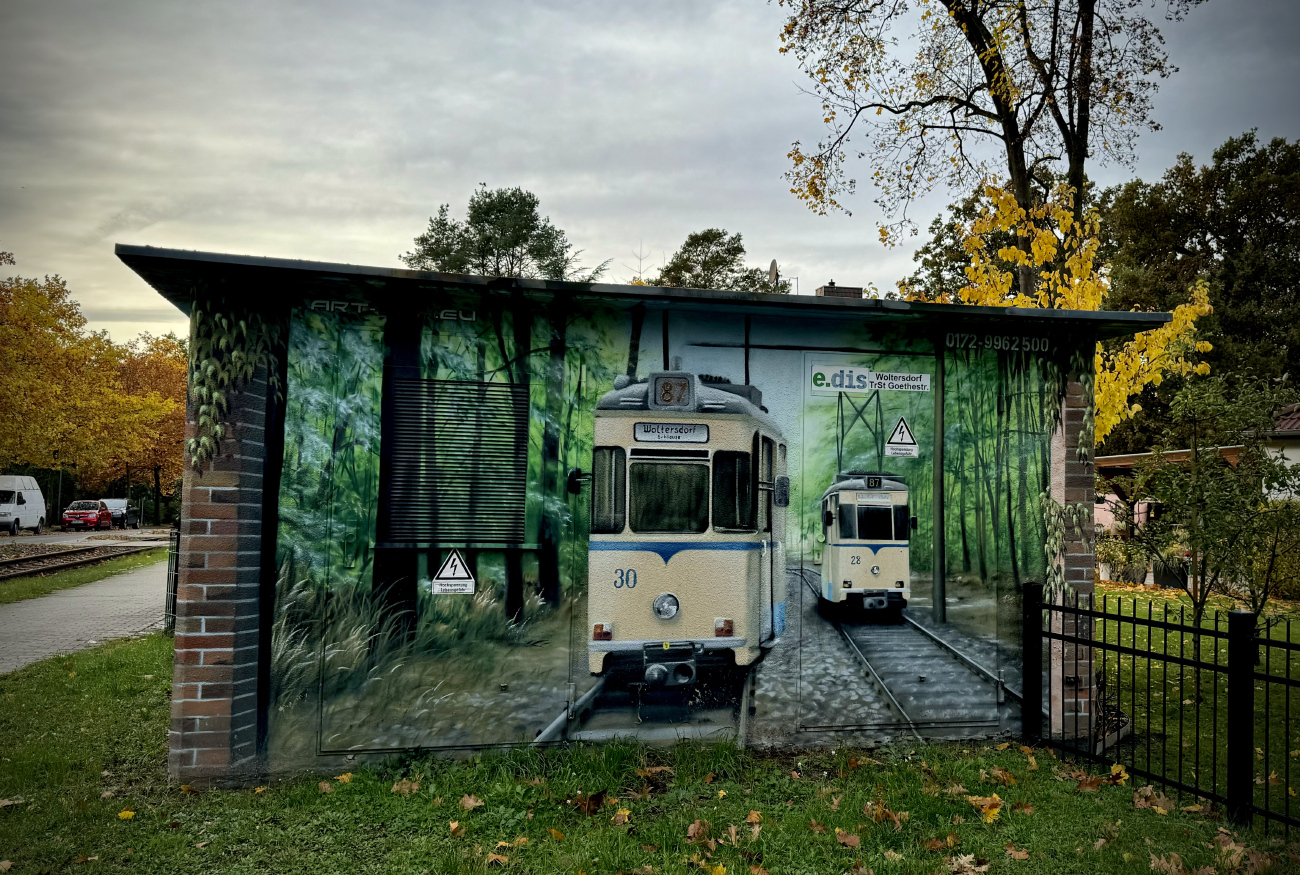 Вольтерсдорф — Трамваи в искусстве