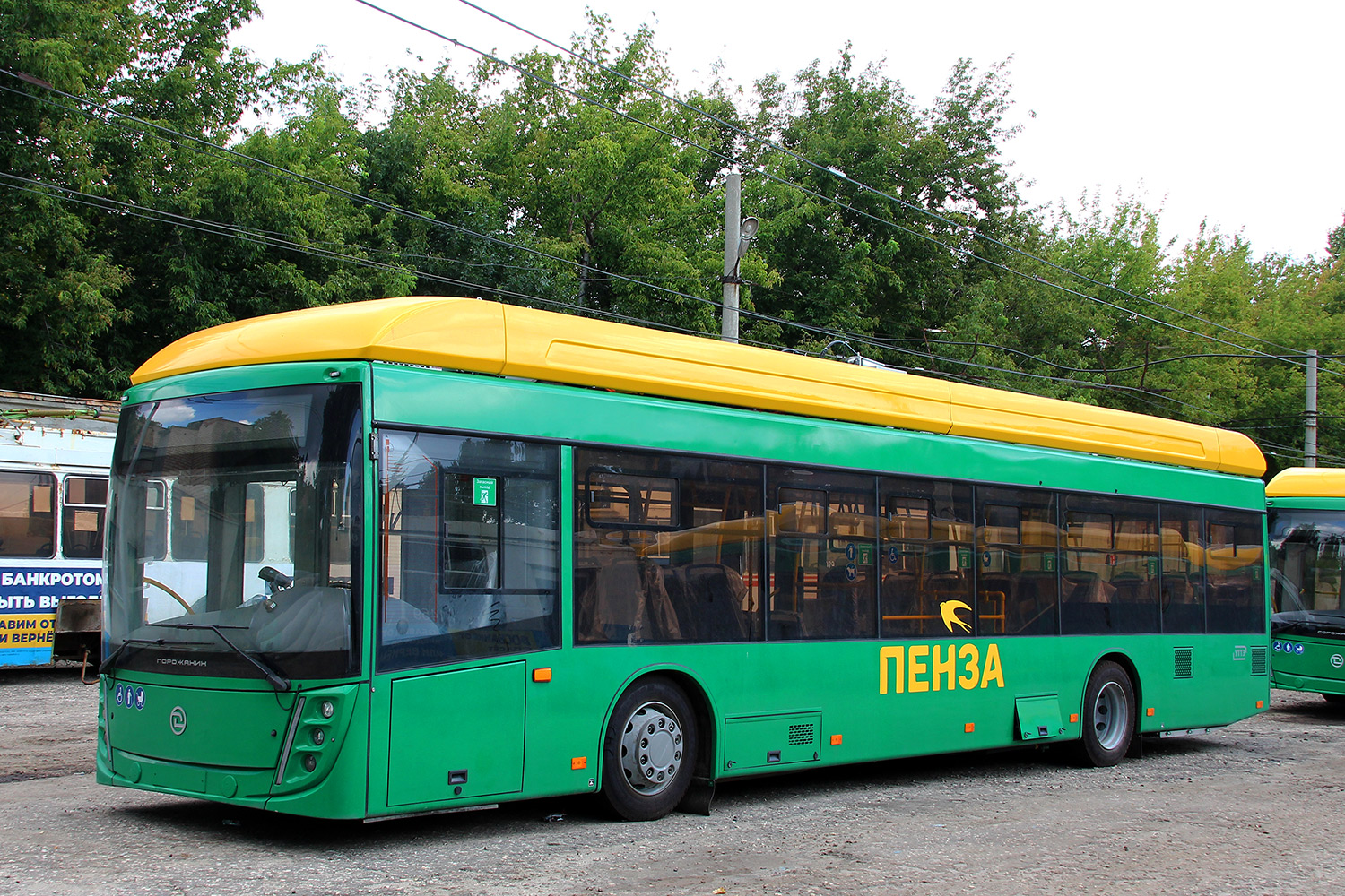 Пенза — Новые троллейбусы