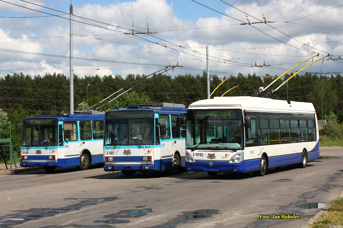 Рига, Škoda 24Tr Irisbus Citelis № 2-9102