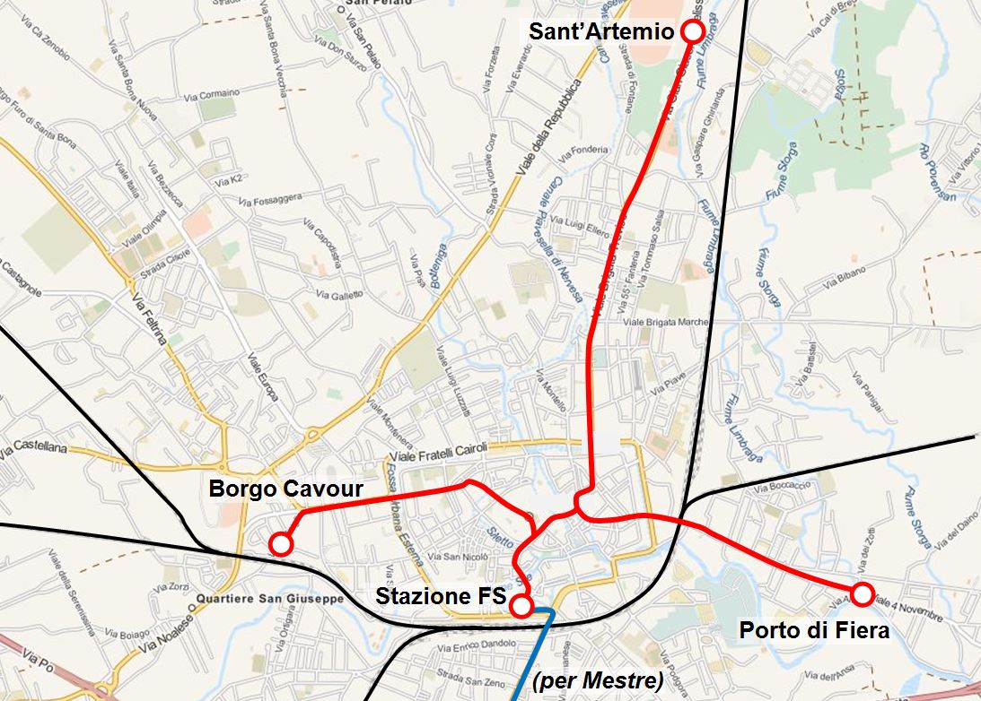 Treviso — Maps