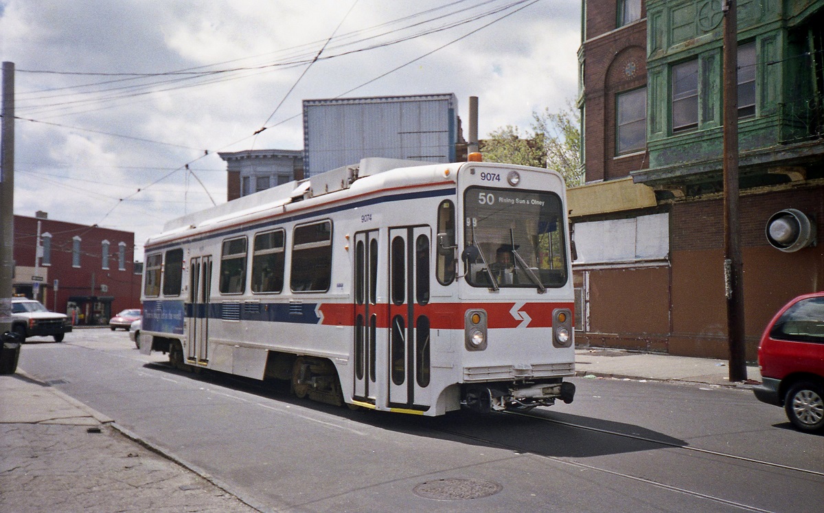 Philadelphia, Kawasaki City LRV nr. 9074