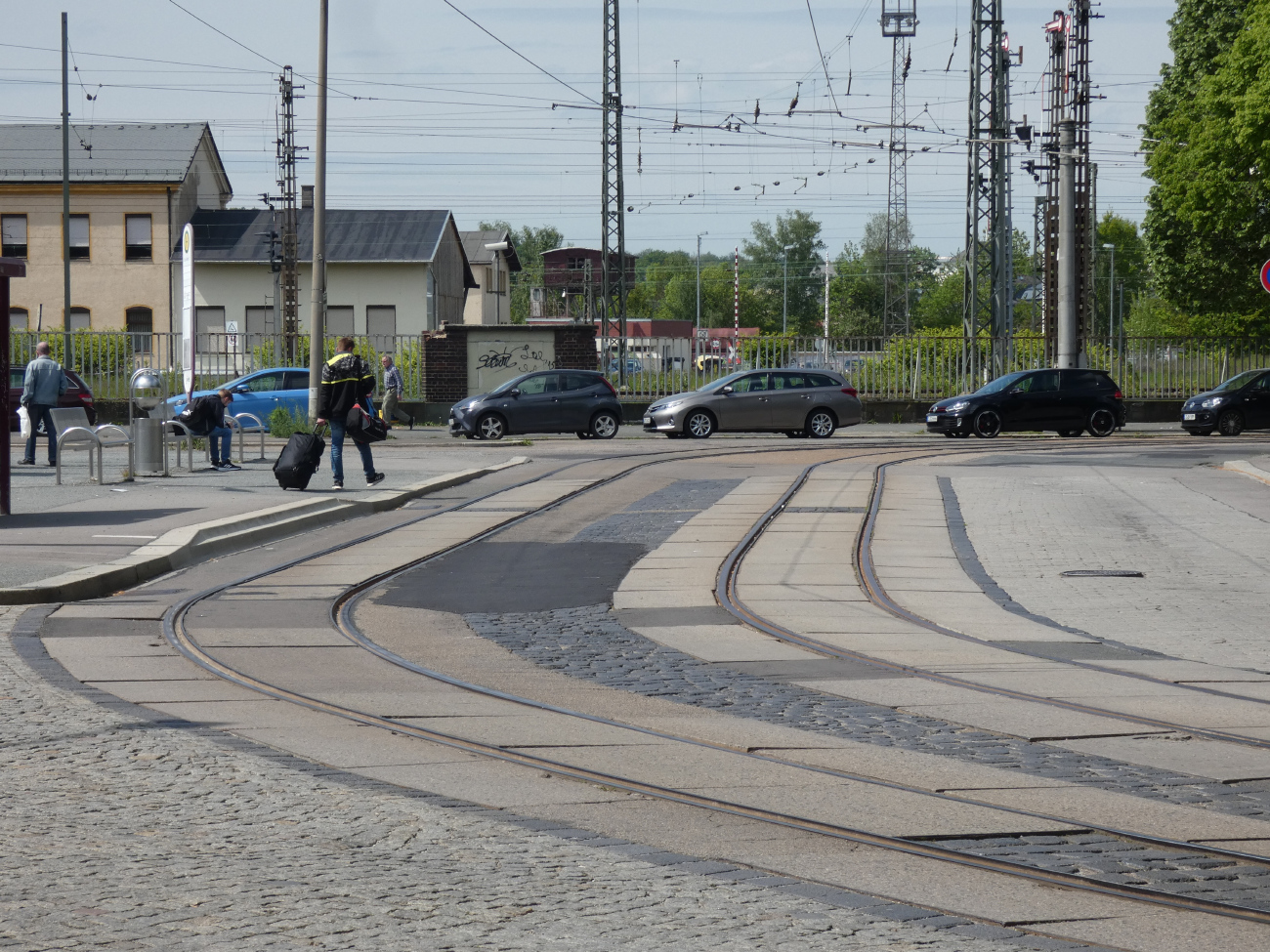 Zwickau — Tram lines and Infrastructure • Straßenbahnstrecken und Infrastruktur