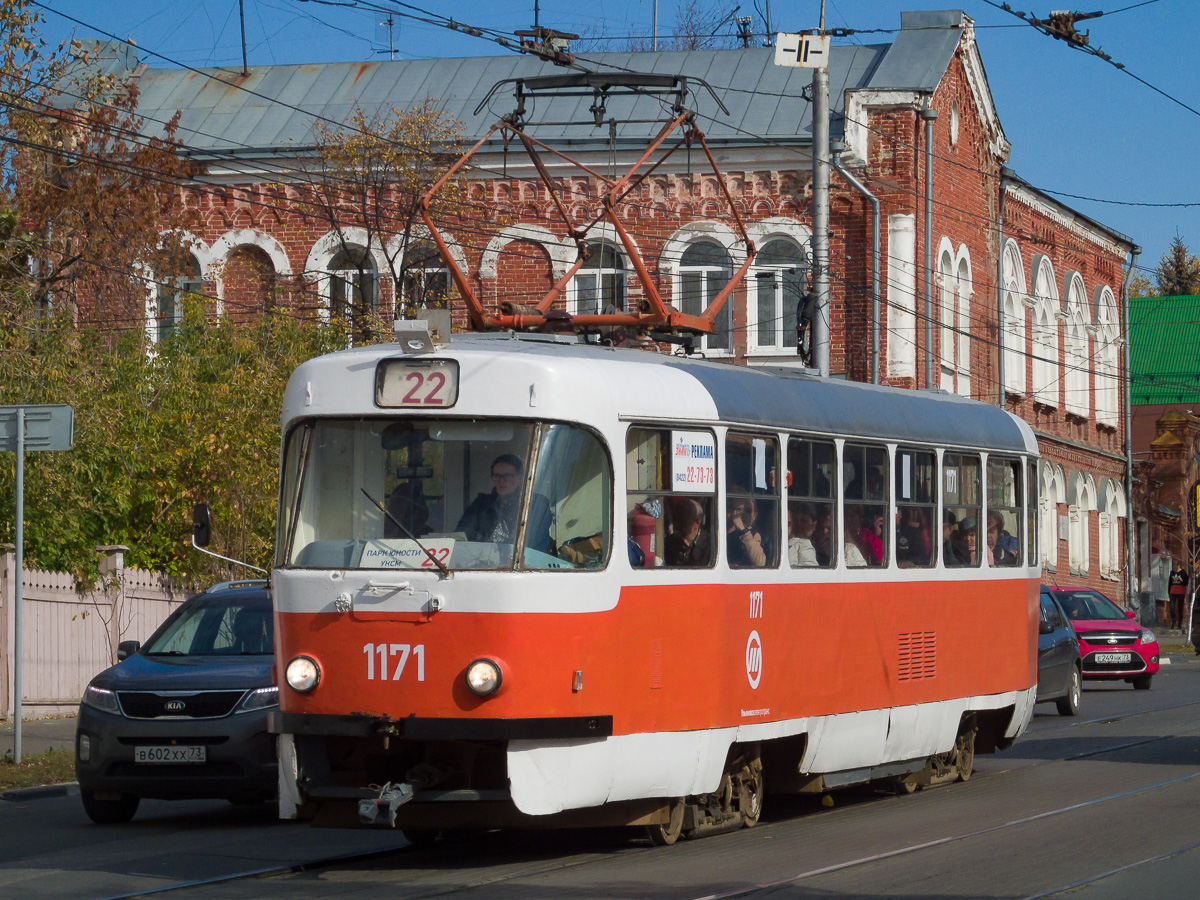 Ульяновск, Tatra T3SU № 1171