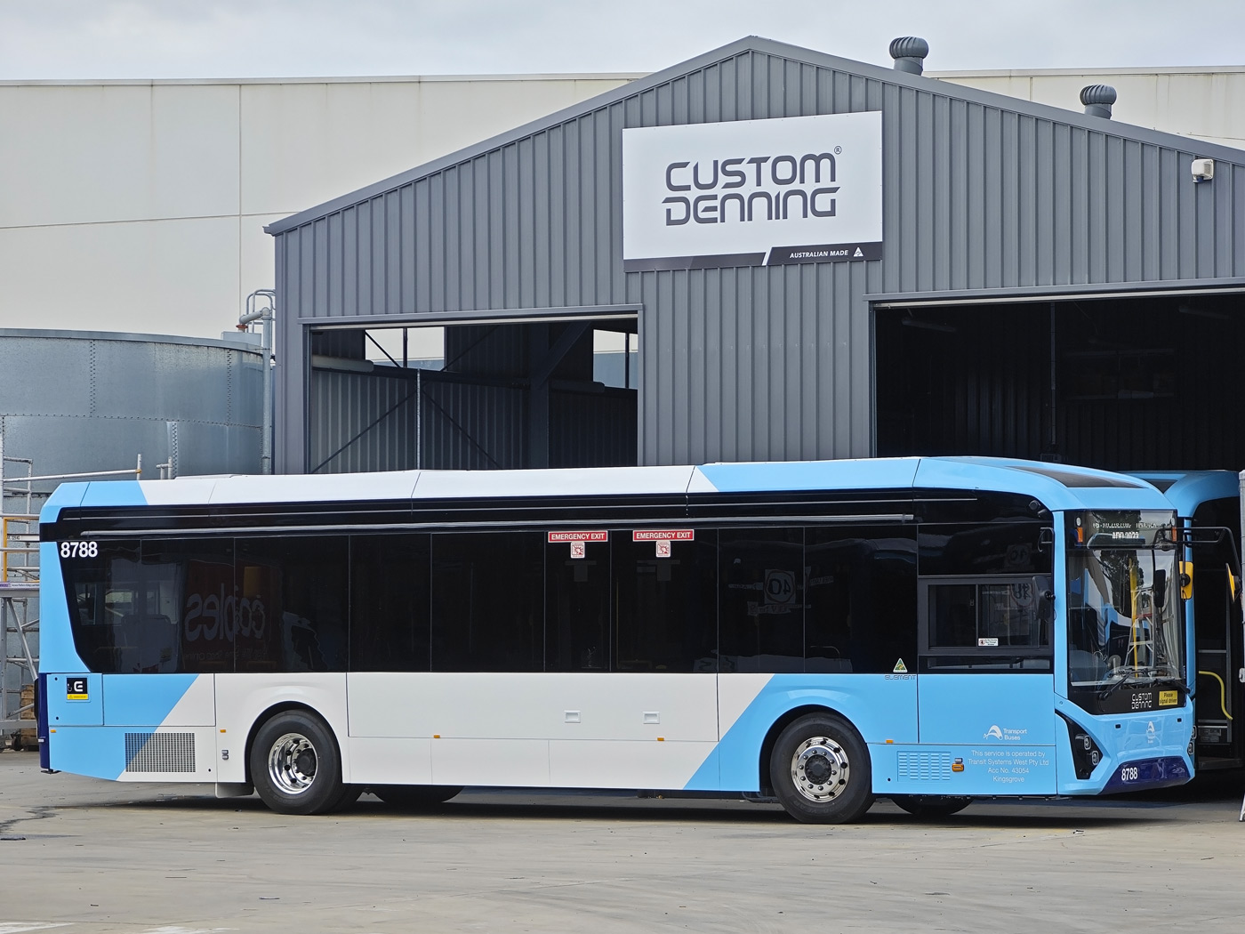 Сидней, Custom Denning Element 2 № 8788; Сидней — Новые Электробусы Custom Denning