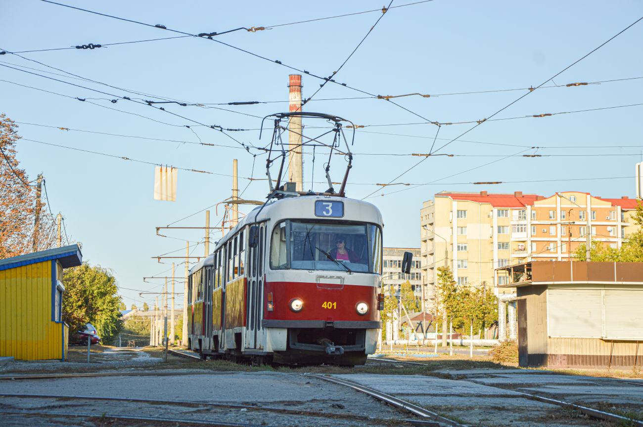 Kharkiv, Tatra T3SUCS # 401