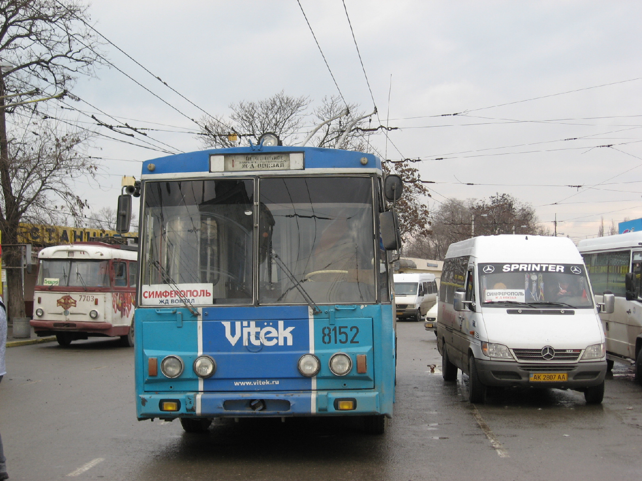 Крымский троллейбус, Škoda 14Tr11/6 № 8152