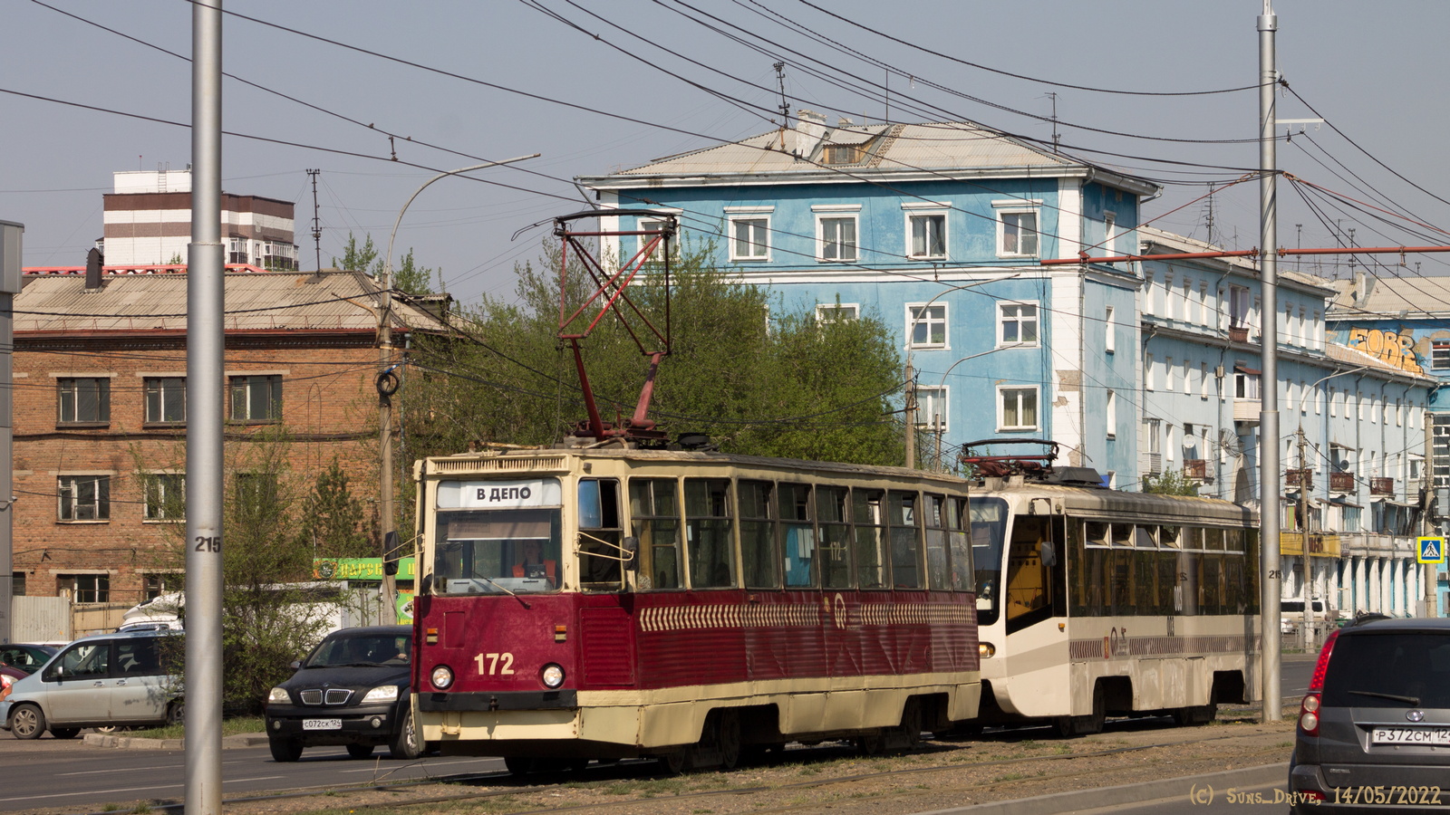 Краснаярск, 71-605 (КТМ-5М3) № 172