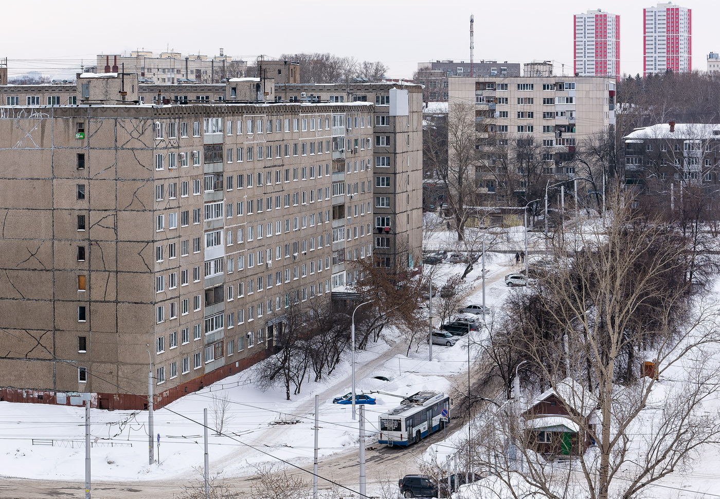 Ufa — Trolleybus network — North