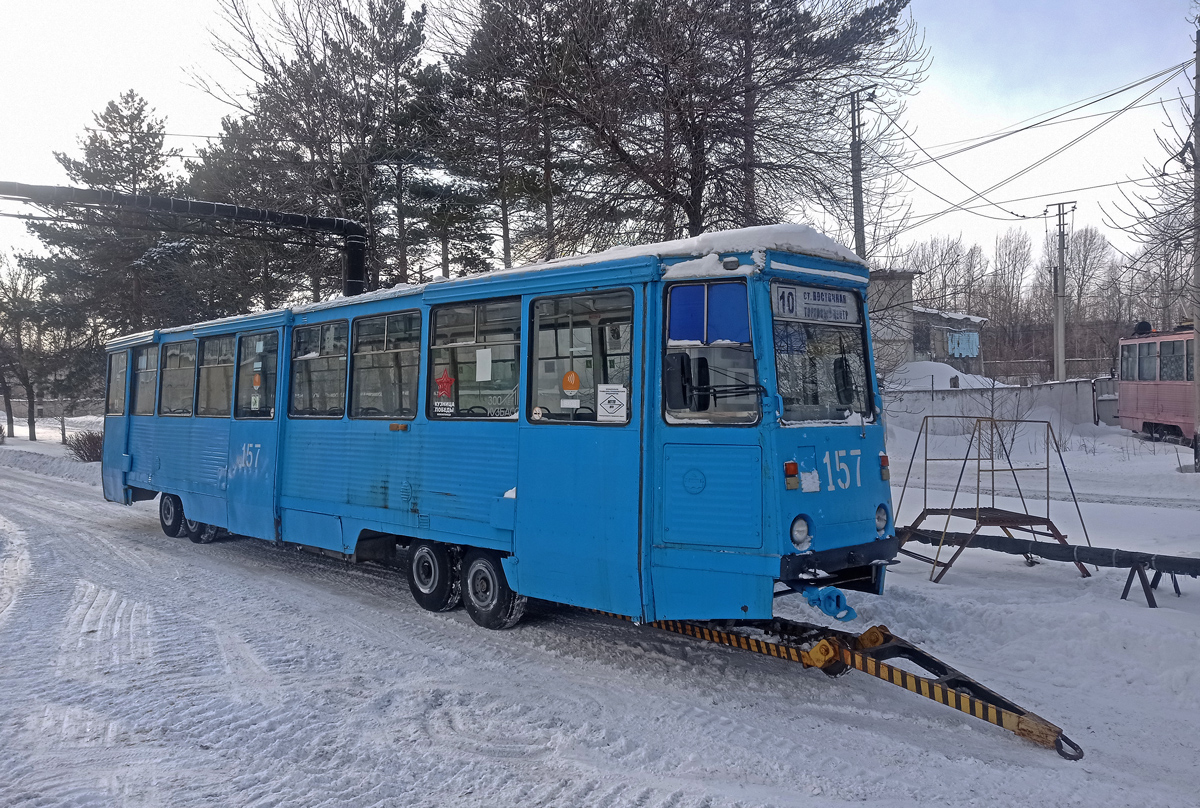 Новокузнецк, 71-605 (КТМ-5М3) № 157