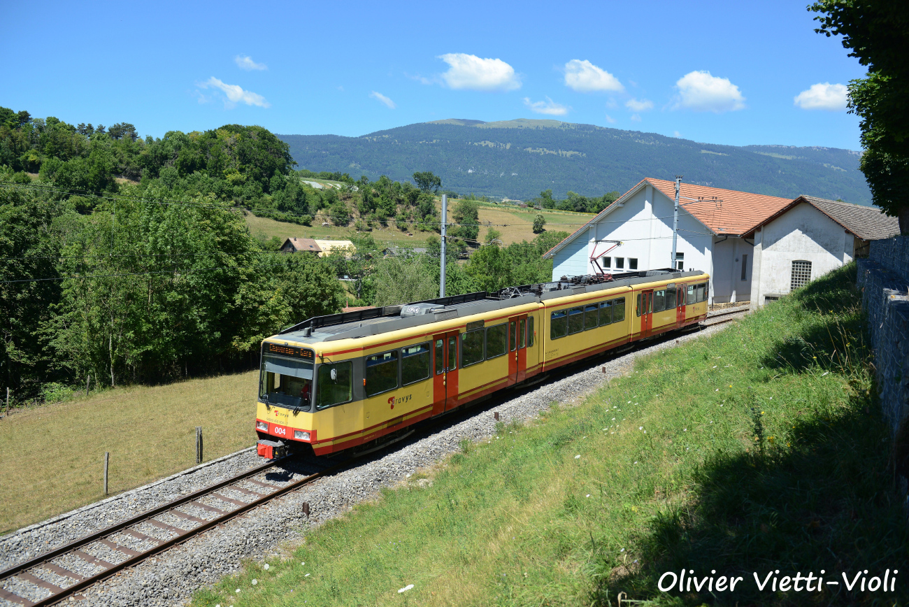 Yverdon-les-Bains, Duewag GT8-100C/2S № 004