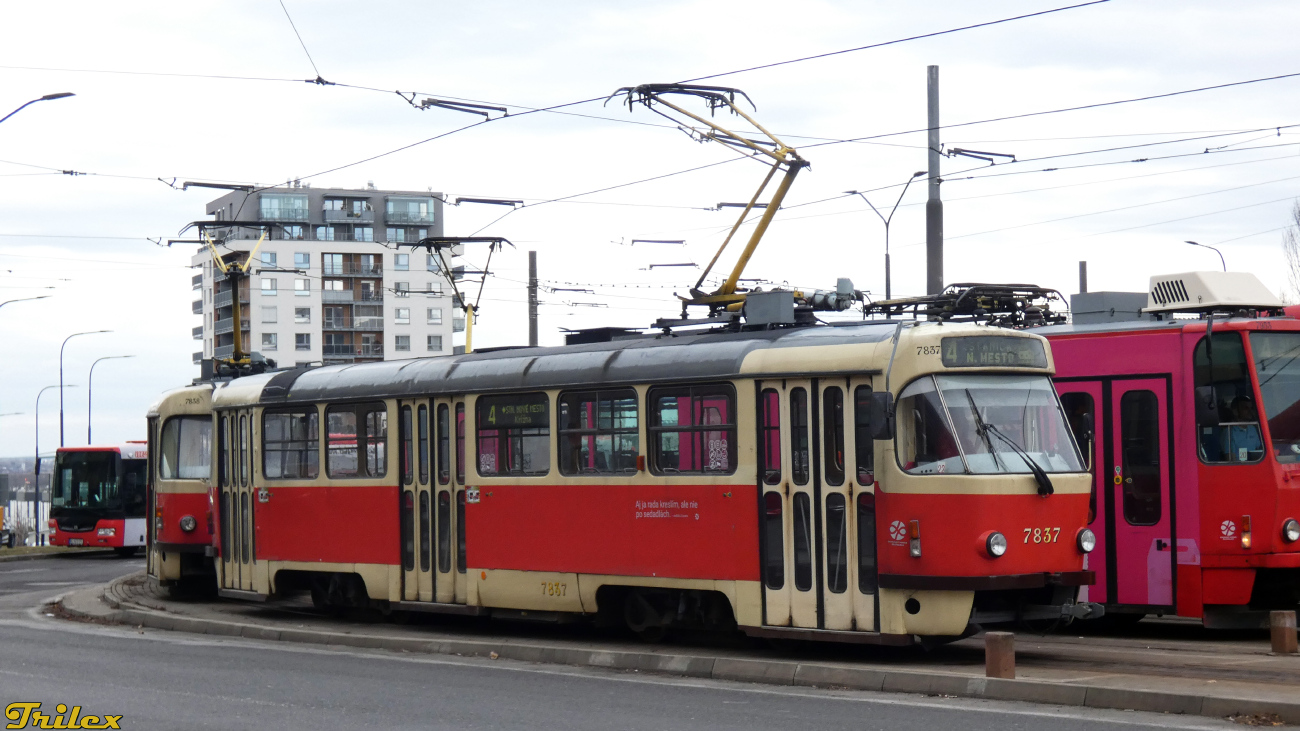 Братислава, Tatra T3G № 7837