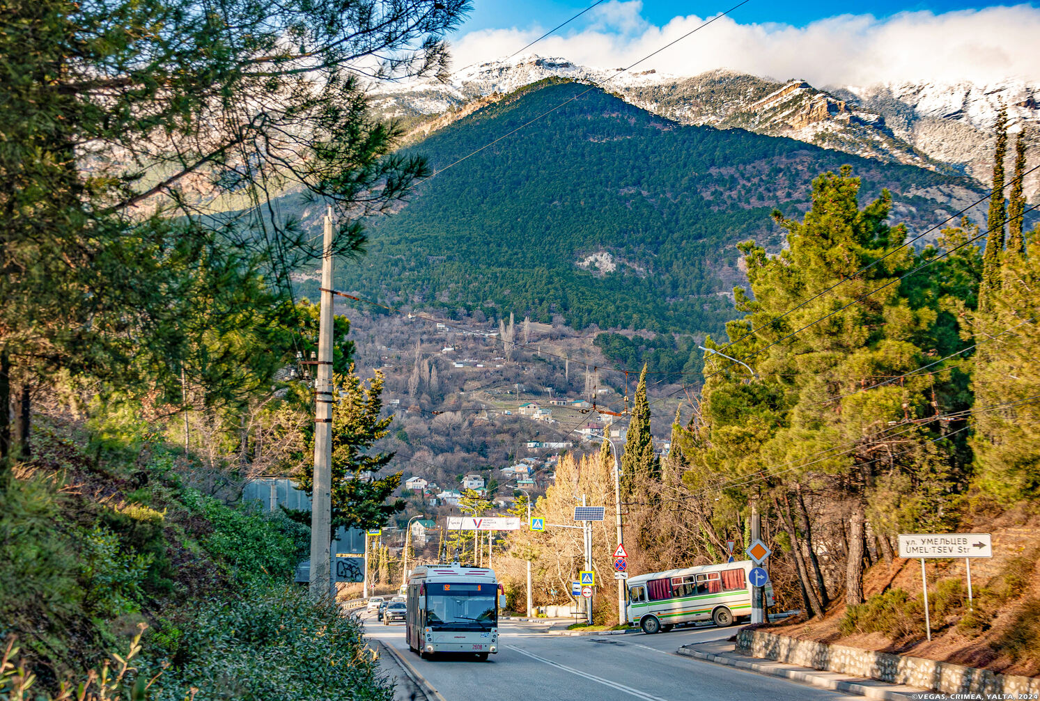 Trolleybus de Crimée — Trolleybus lines