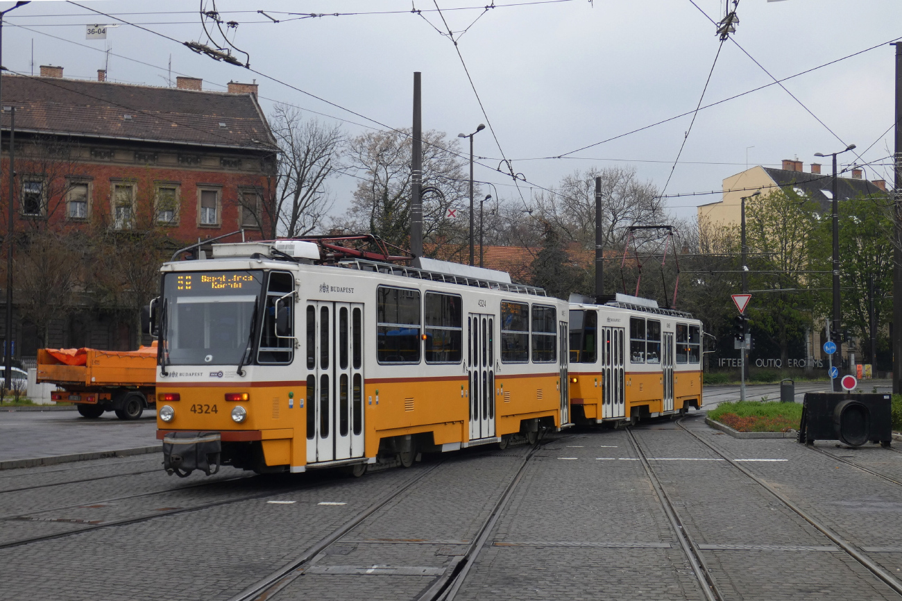 Будапешт, Tatra T5C5K2 № 4324