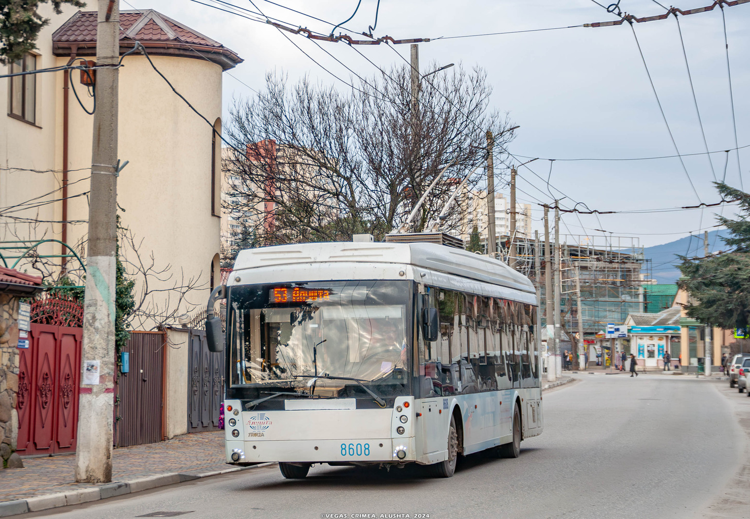 Крымский троллейбус, Тролза-5265.05 «Мегаполис» № 8608