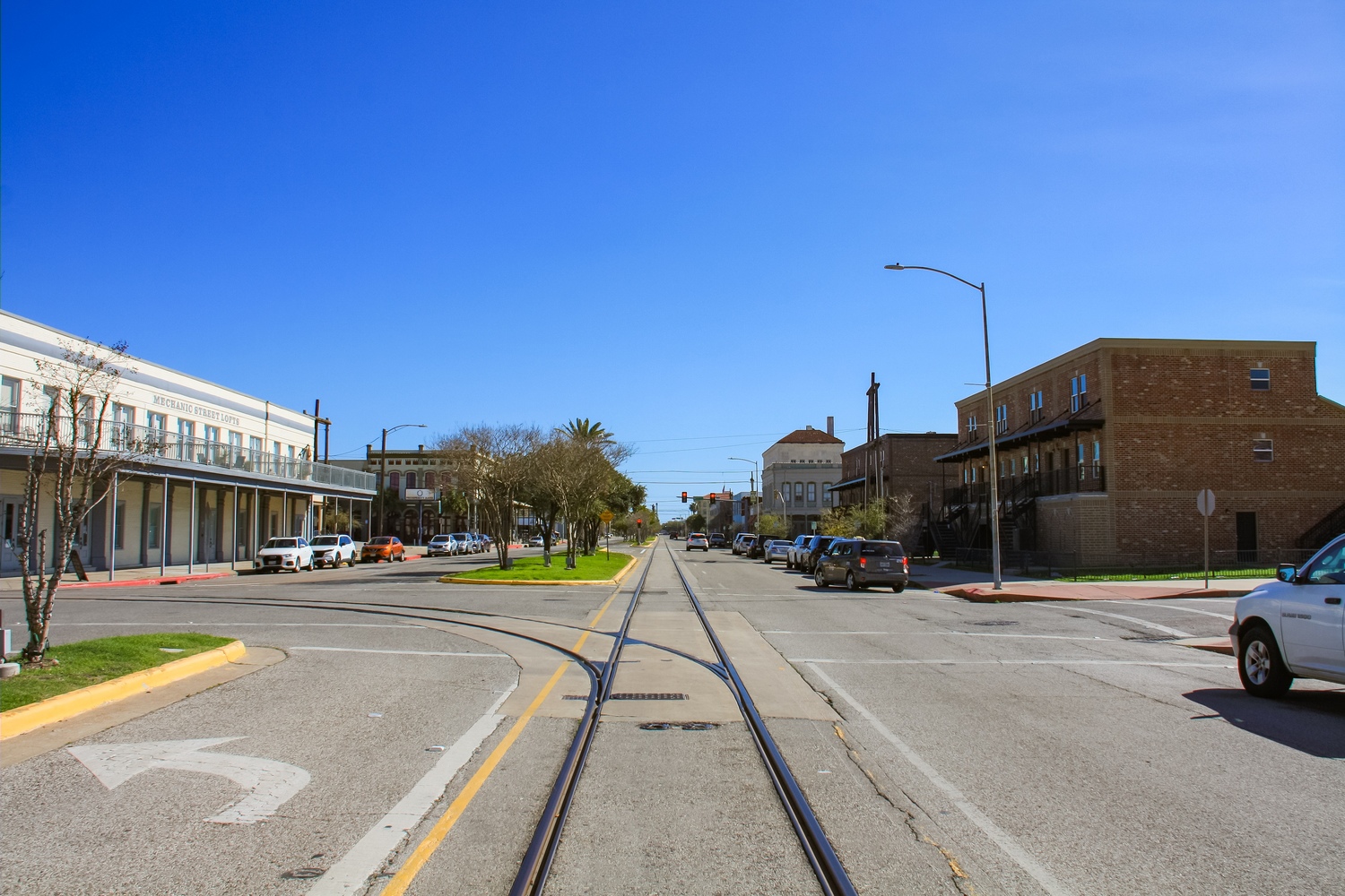Галвестон — Трамвайные линии и инфраструктура