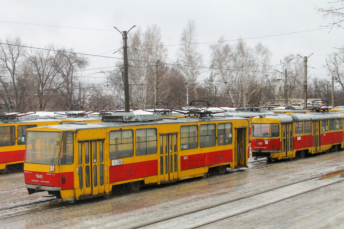 Барнаул, Tatra T6B5SU № 1041