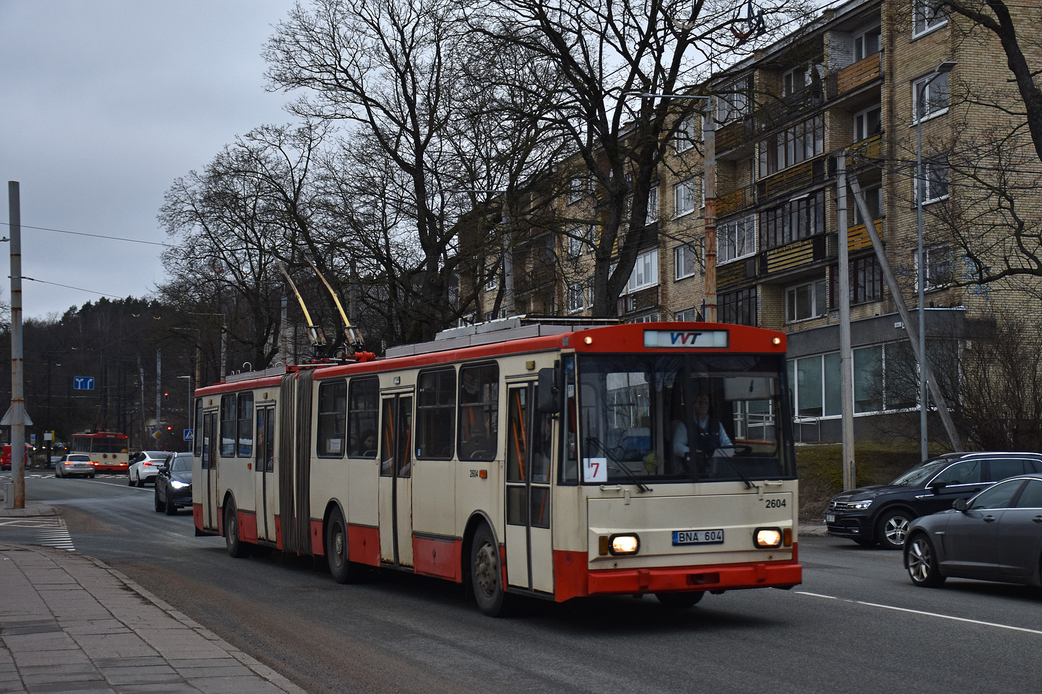 Vilnius, Škoda 15Tr03/6 — 2604