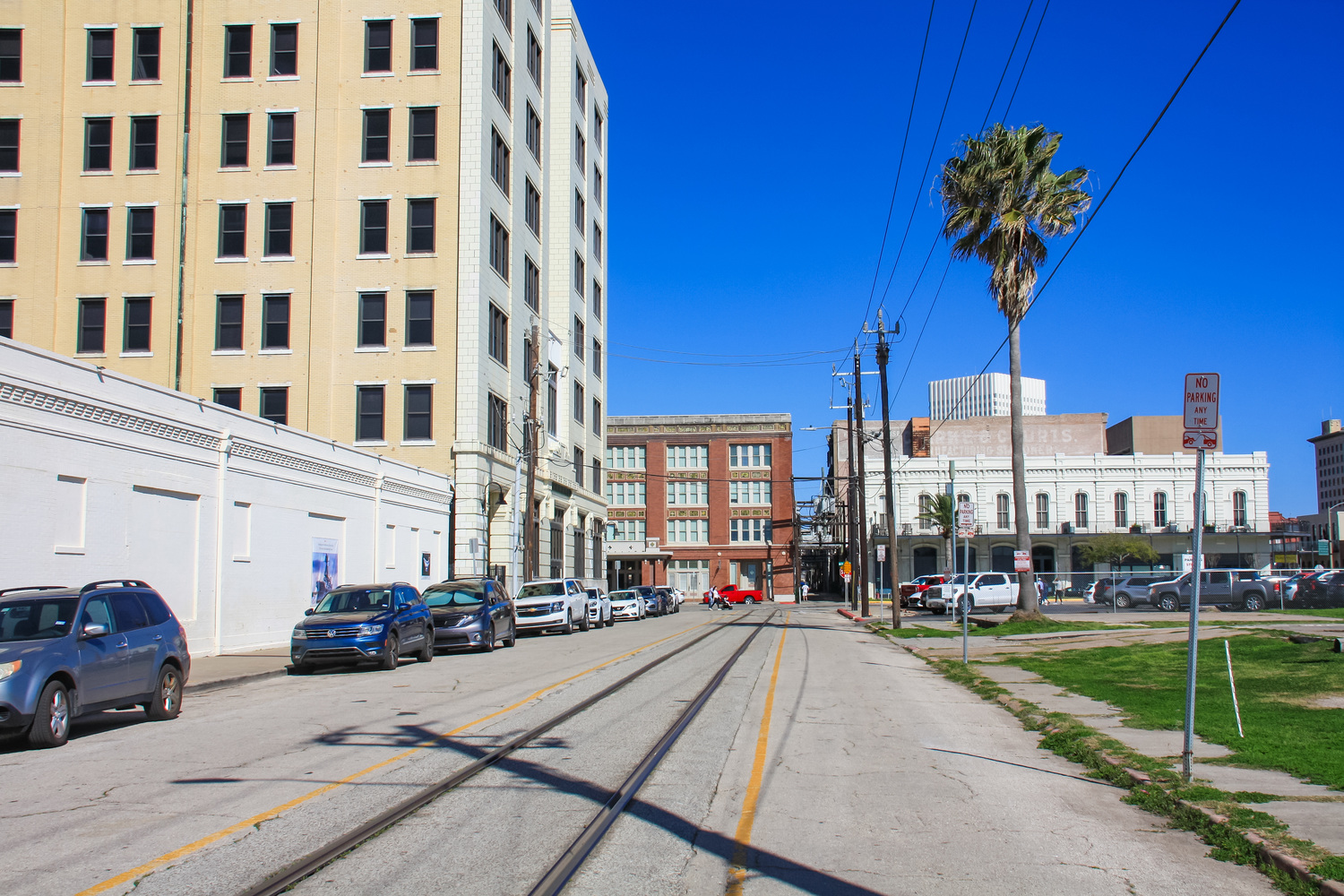 Galveston — Tramway Lines and Infrastructure
