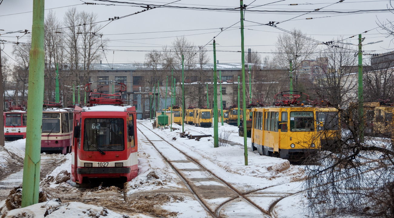 Санкт-Петербург, 71-147К (ЛВС-97К) № 1027; Санкт-Петербург, ВТК-24 № ВС-041