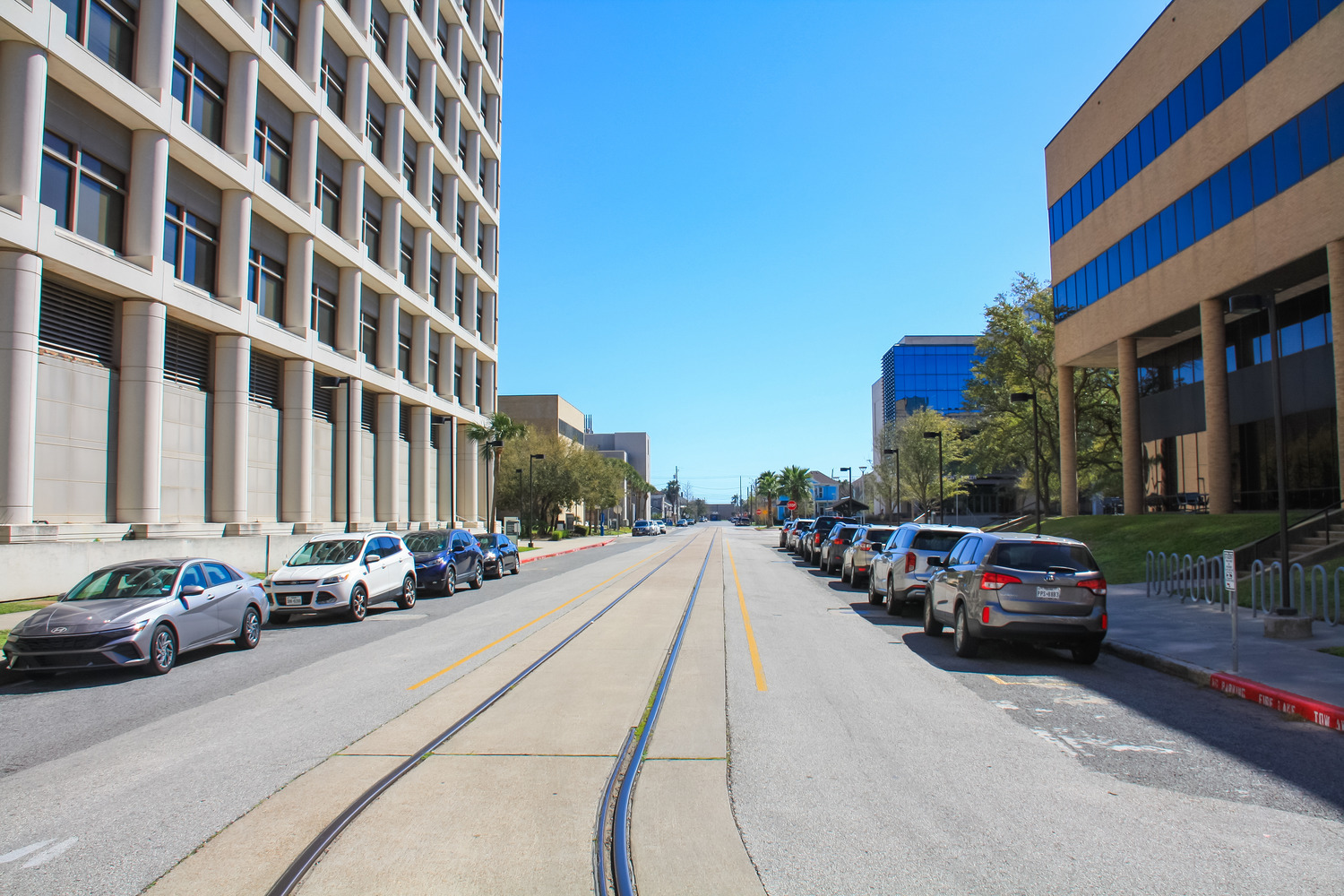 Galveston — Tramway Lines and Infrastructure