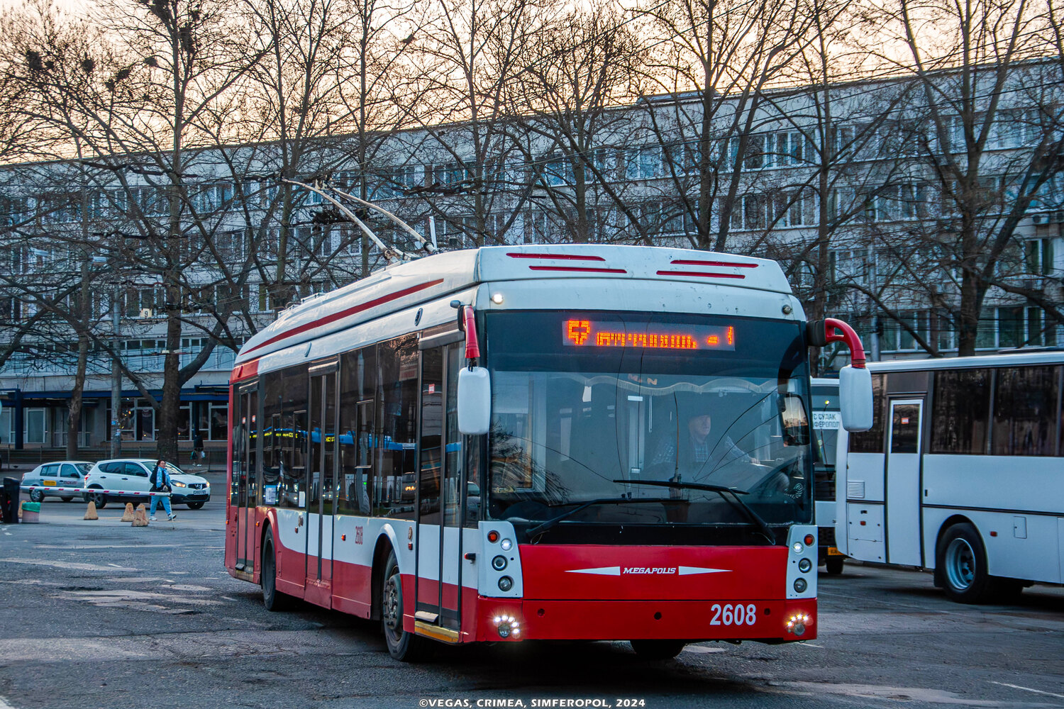 Крымский троллейбус, Тролза-5265.05 «Мегаполис» № 2608