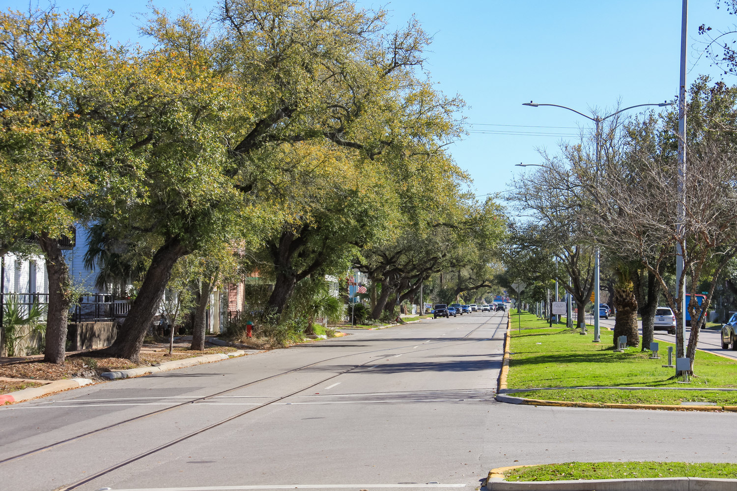 Galveston — Tramway Lines and Infrastructure