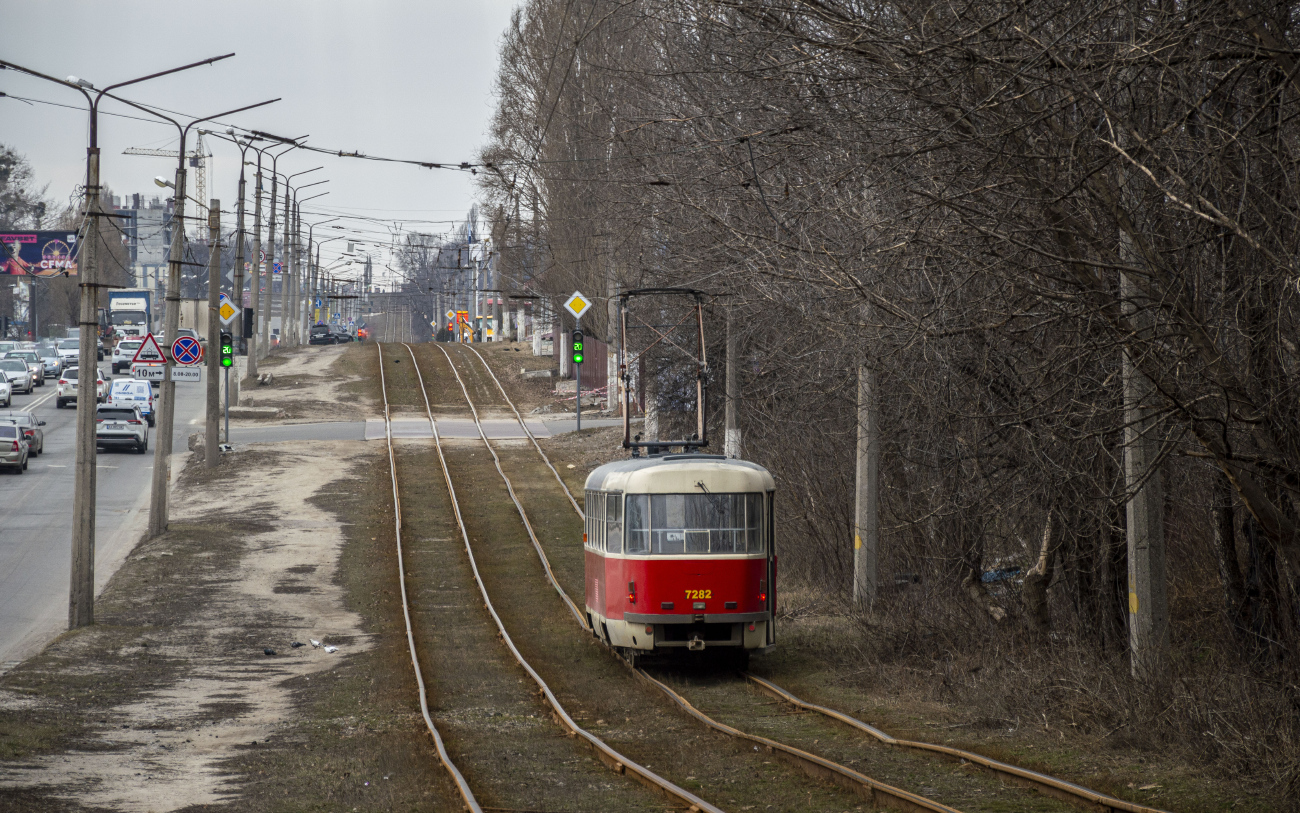 Харьков, Tatra T3SUCS № 7282; Харьков — Трамвайные линии