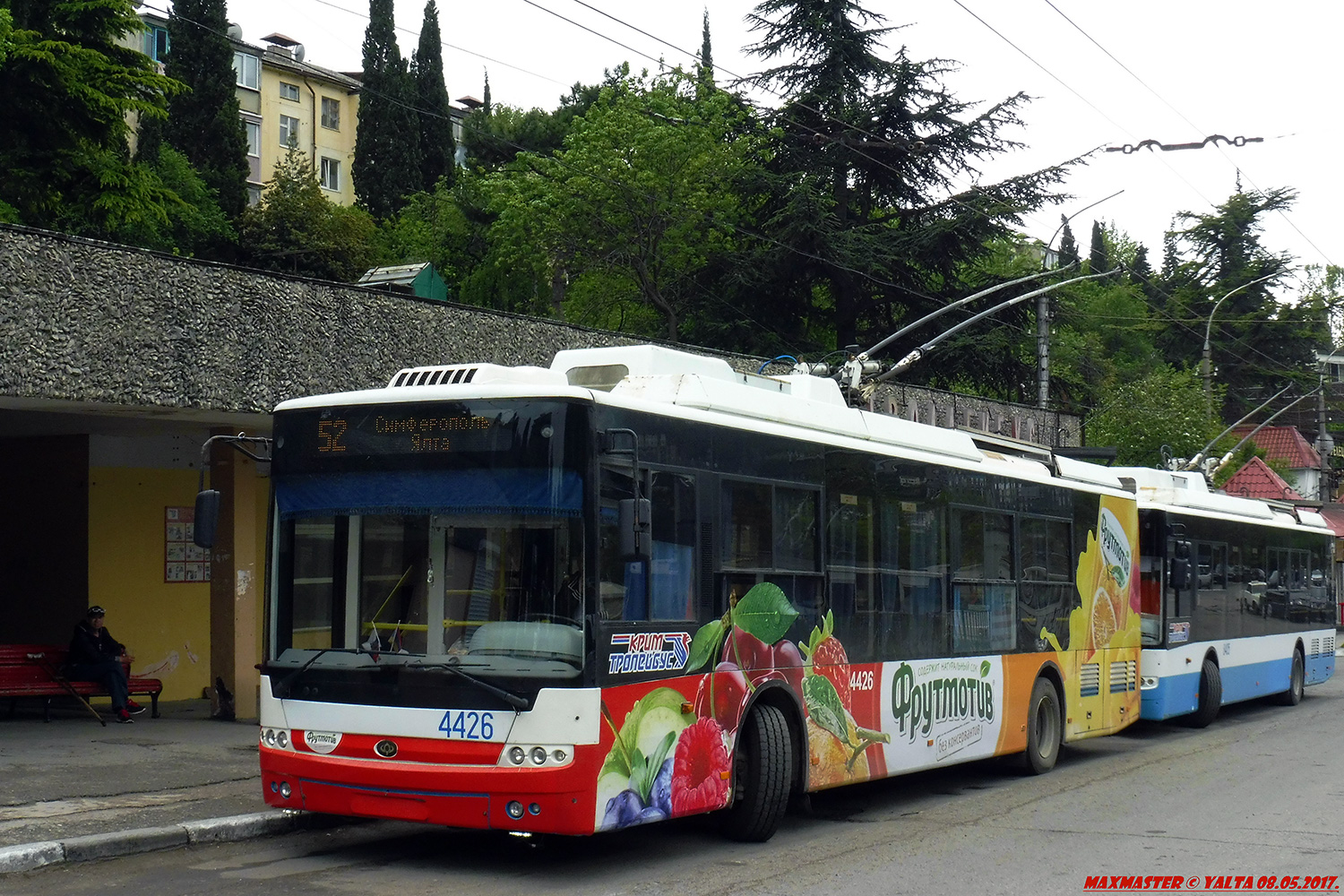 Крымский троллейбус, Богдан Т70115 № 4426