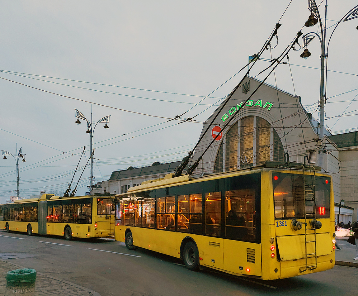 Киев, Богдан Т70110 № 1361